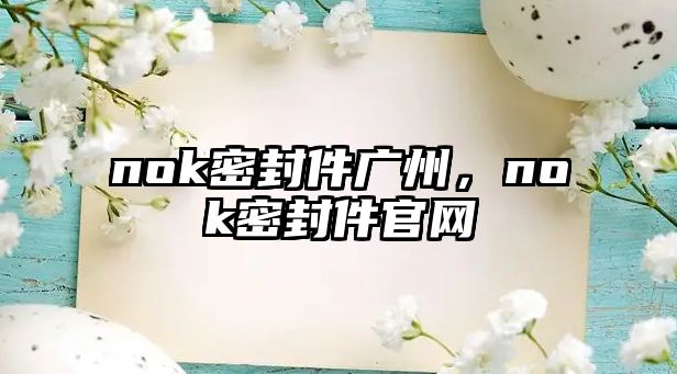 nok密封件廣州，nok密封件官網(wǎng)